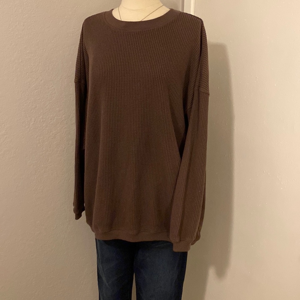 Comfy cotton oversized shirt